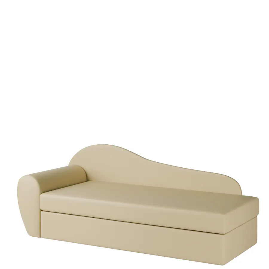 MATYLDA válenda celočalouněná, provedení levé, koženka BE 5 béžová